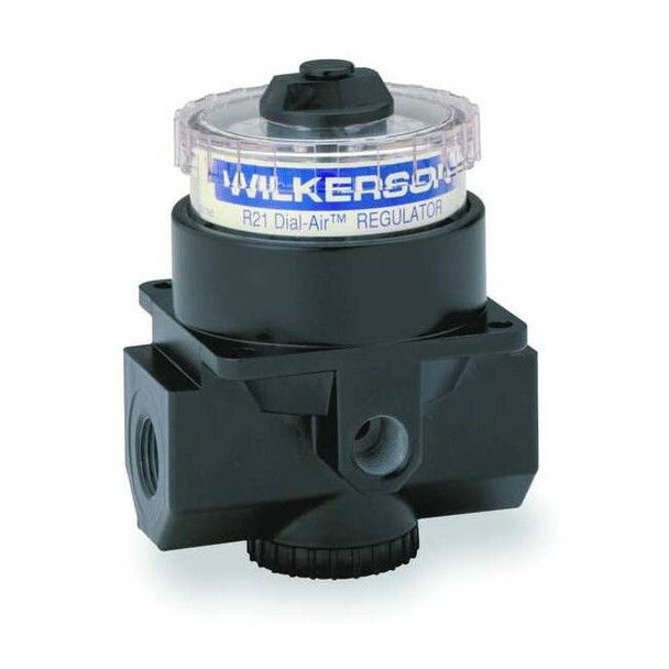 Wilkerson Air Regulator,3/8 In NPT,180 cfm,300 psi R21-03-000