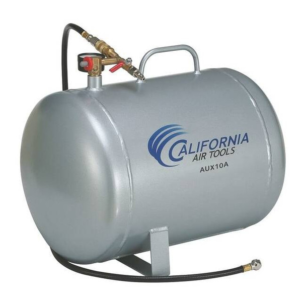 California Air Tools 10-Gallon Aluminum Air Tank 125 PSI Max only 12 lbs AUX10A