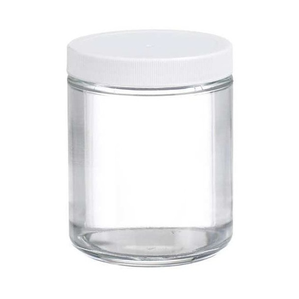 Wheaton Laboratory Jar,Colorless,94 mm H,PK12 W216905