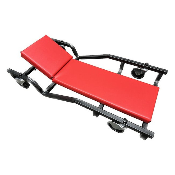 Whiteside Creeper,HD Extra Wide w/ Adj. Headrest MTLMONADJLO