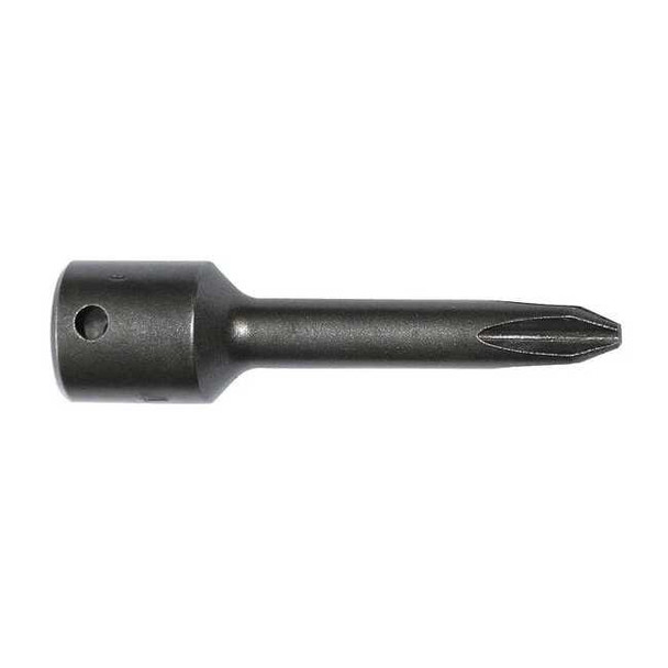 Apex Tool Group Socket Bit,1/4 in. Dr,No 2 Phillips,PK5 822PT-5PK