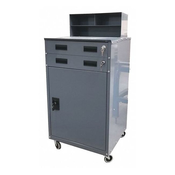 Manufacturer Varies Mobile Shop Desk,23" W x 51" H x 20" D 453J52