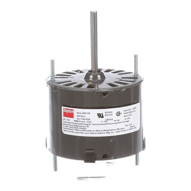 Dayton HVAC Motor,1/50 HP,1550 rpm,115V,3.3 71637656M