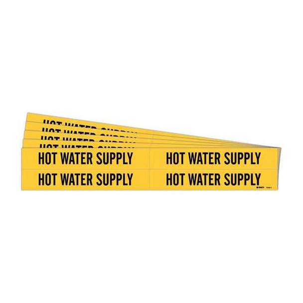 Brady Pipe Marker,PK5, 7149-4-PK 7149-4-PK
