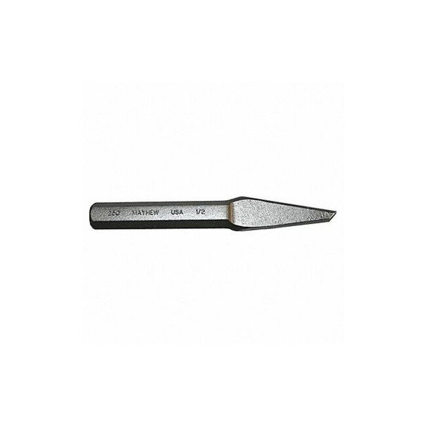 Mayhew Chisel,Half Round Nose,1/2" x 8" 10505 Mayhew Chisel,Half Round Nose,1/2" x 8" 10505