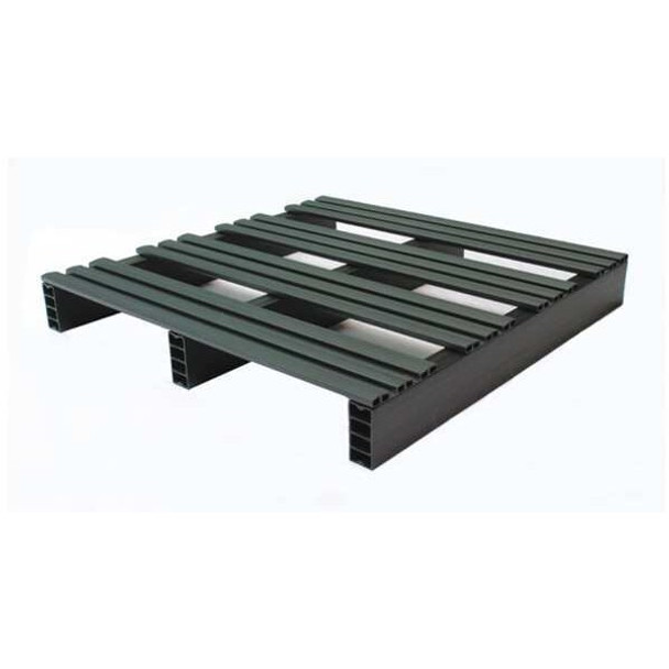 Recycled Rigid PVC Pallet, 30 in L, 30 in W, 4 in H, 500 lb Dynamic