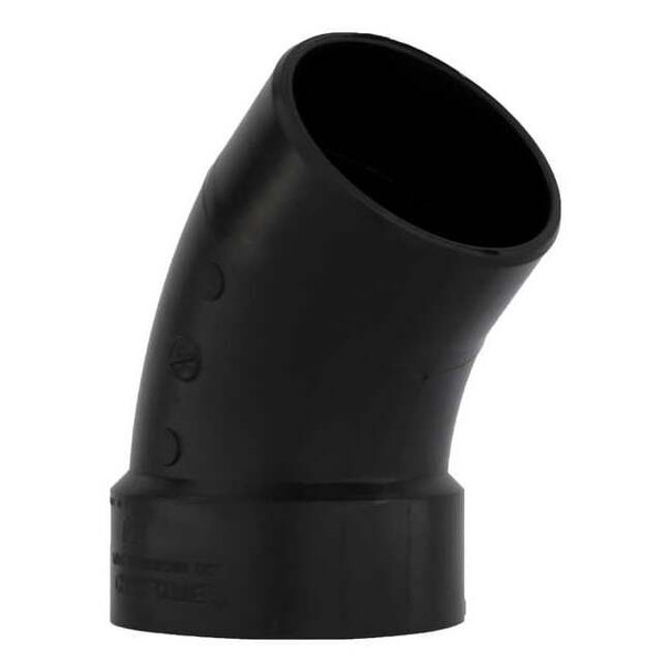 Manufacturer Varies 45 Deg Street Elbow,4 In Hub x Spigot 1WJA8