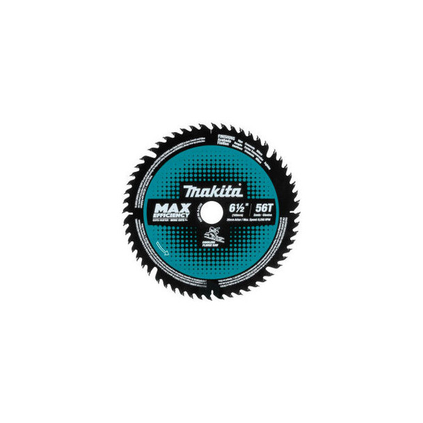 Makita Carbide-Tipped Max Effcy Cordless Plunge Saw Blade Wood MDF Laminate 6-1/