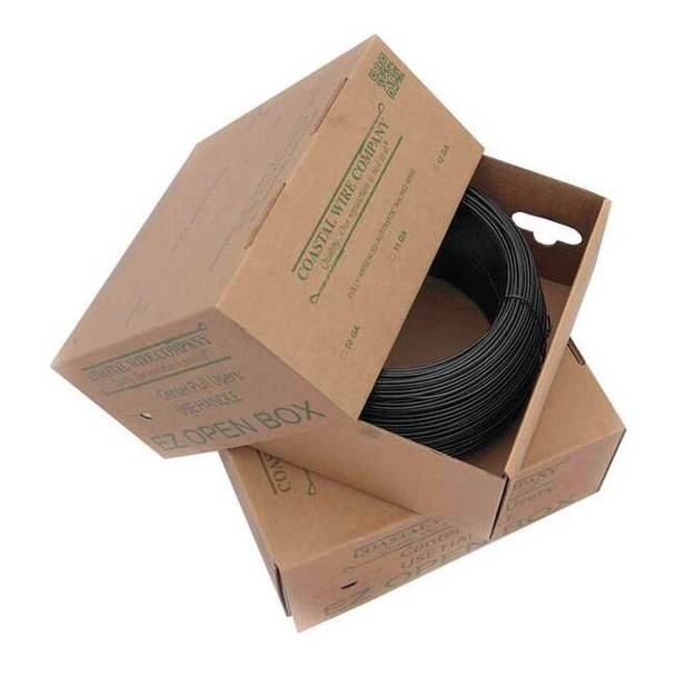 Baling Wire, Steel, Bare, 10 ga, 0.135 in Dia, 2,053 ft L