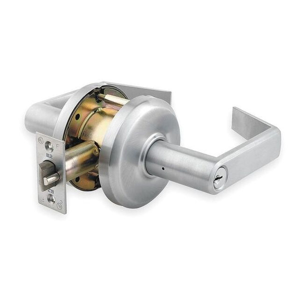 Dormakaba Lever Lockset,Mechanical,Storeroom QCL270E626S4478SSCKD