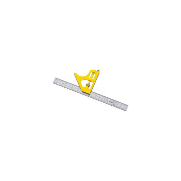 Stanley 46-028 Premium Die-Cast Handle Combination Square 12""/30CM