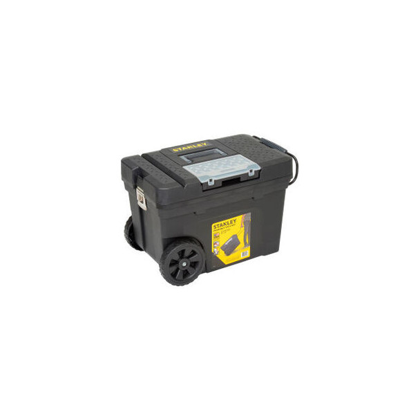 Stanley Pro-Mobile 17 Gallon Contractor Tool Chest With Removable Organizer
