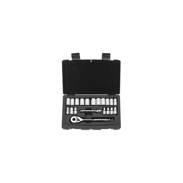 Stanley 92-802 1/4"" Drive 20 Piece Mechanic's Tool Set