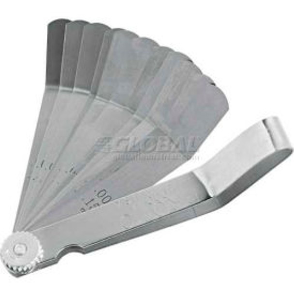 Proto J000M 11 Blade Bent Feeler Gauge Set 1/2"" x 4-3/16"" Blades