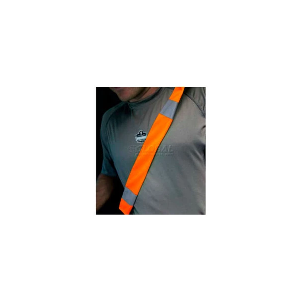 Ergodyne GloWear Seat Belt Cover One Size Orange 29041