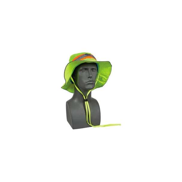 Ergodyne Chill-Its Evap. Class Headwear Hi-Vis Ranger Hat w/Built-In Cooling Tow