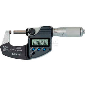 Mitutoyo 293-344-32 Digimatic 0-1""/25.4MM IP65 Digital Micrometer W/Ratchet Fri