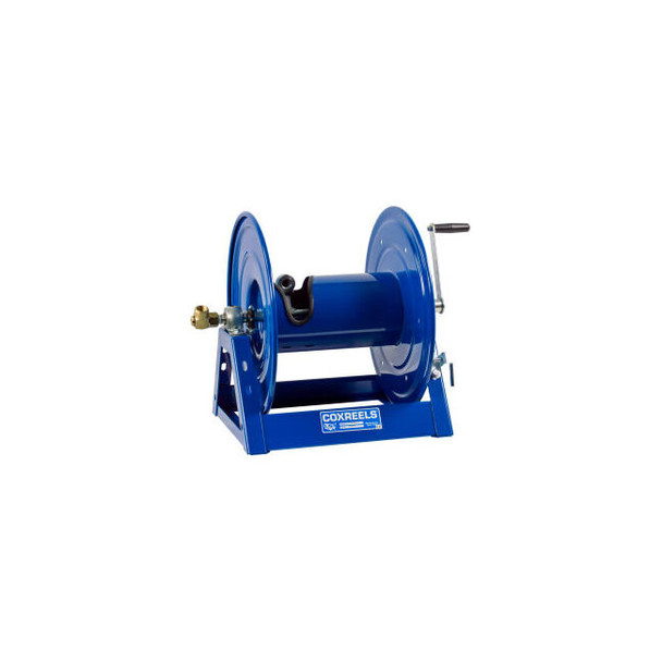 Coxreels 1125-4-100 1/2""x100' 3000 PSI Hand Crank Medium Pressure Hose Reel