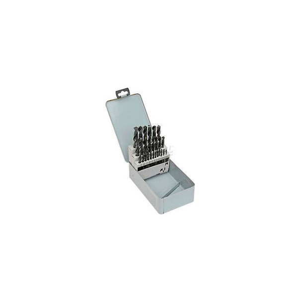 29 Pc. HSS Import Black Oxide Jobbers Drill Set