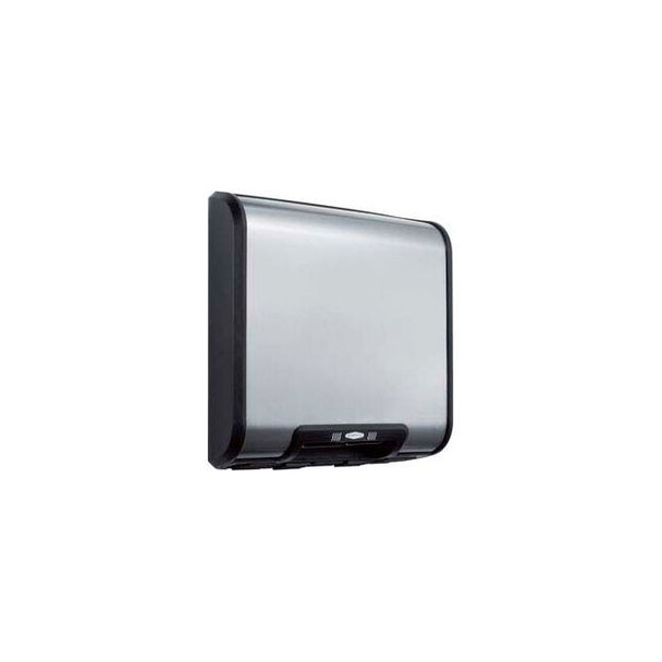 Bobrick TrimLine Automatic Surface Mount Hand Dryer ADA Compliant Black Stainles