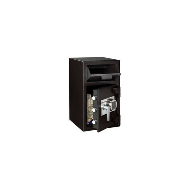 SentrySafe Front Loading Depository Safe DH-109E - 14""W x 15-5/8""D x 24""H Bla