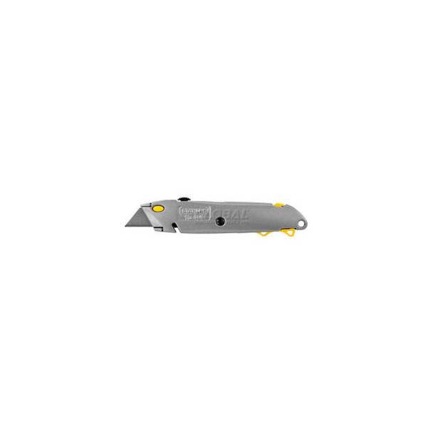 Stanley 10-499 6-1/2"" Quick Change Retractable Blade Utility Knife W/ String Cu