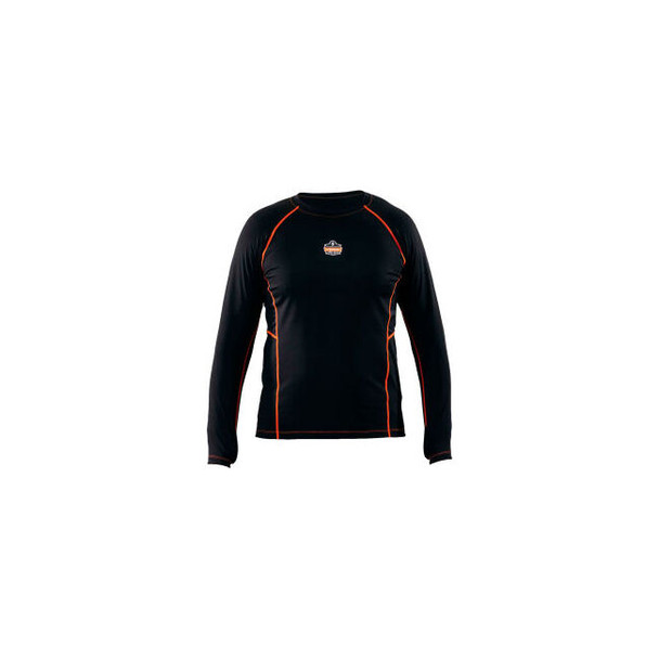Ergodyne N-Ferno 6435 Thermal Base Layer Long Sleeve Shirt Black XL