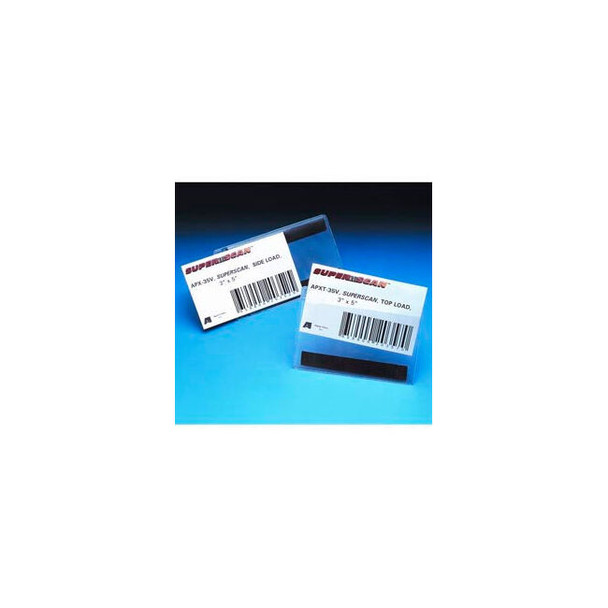 Label Holders 4"" x 6"" Clear Self Adhesive - Top Load (50 pcs/pkg)