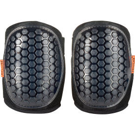 Ergodyne ProFlex 367 Lightweight Gel Knee Pads Round Cap Black 18467