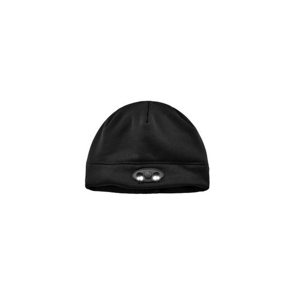 Ergodyne N-Ferno 6804 Skull Cap Beanie Hat With LED Lights Black