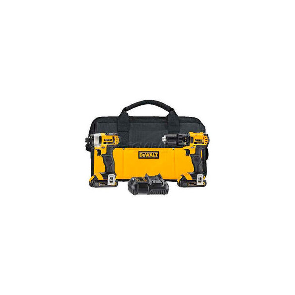 DeWalt 20V MAX Lithium Ion Combo Kit (1.5 Ah) DCK280C2 2-Tool Kit