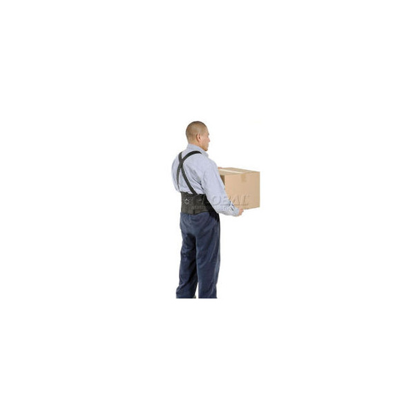Ergodyne ProFlex 1650 Economy Back Support with Suspenders XL 38-42"" Waist Size