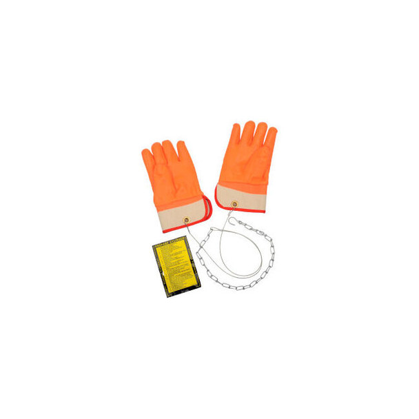 Ideal Warehouse Forklift Propane Cylinder Handling Gloves - 70-1020 On Hand Glov