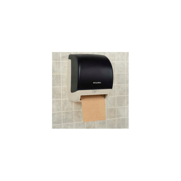 Global Industrial Automatic Paper Towel Roll Dispenser Smoke Gray/Beige