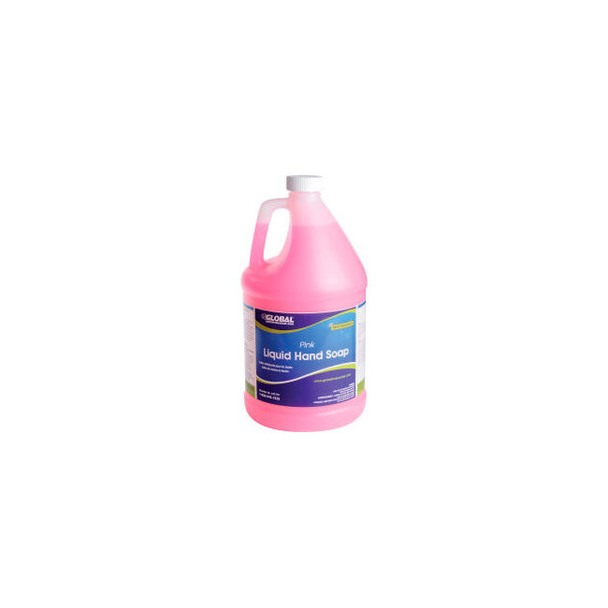 Global Industrial Liquid Hand Soap Pink - Case Of Four 1 Gallon Bottles