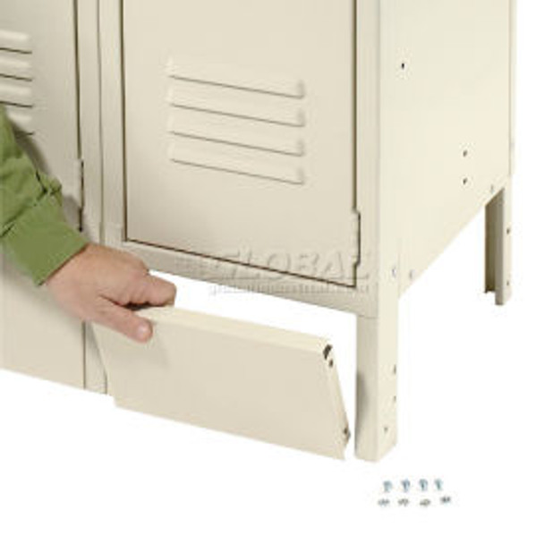 Global Industrial Front Base For 15""W X 6""H Tan Locker