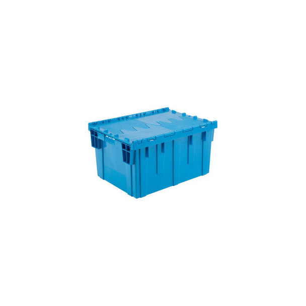Global Industrial Plastic Attached Lid Shipping & Storage Tote 28-1/8""x20-3/4""