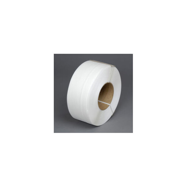 Global Industrial Machine Grade Strapping 1/2""W x 9900'L x 0.024"" Thick 8"" x