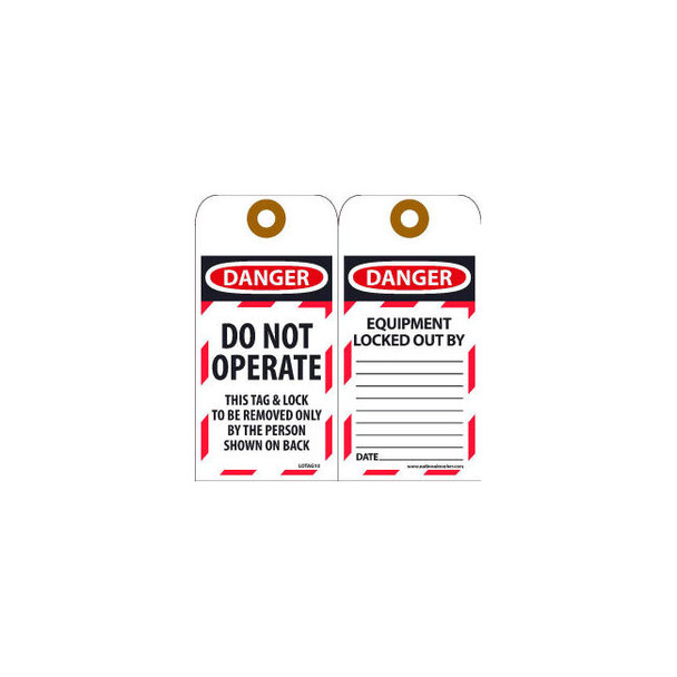 Lockout Tags - Do Not Operate