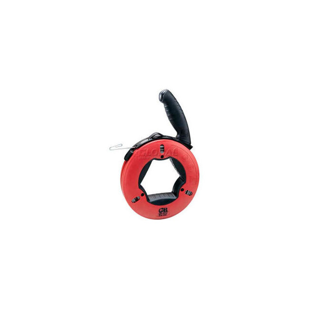Gardner Bender FTS-65R Upperhand Steel Fishtape w/ Rubber Grips 65' X 1/8"" X 06