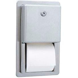 Bobrick ClassicSeries Recessed Multi-Roll Tissue Dispenser - B3888