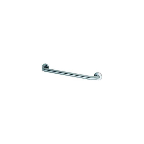 Bobrick 1-1/2"" Dia. Straight Peened Grab Bar 18""W - B6806.99x18