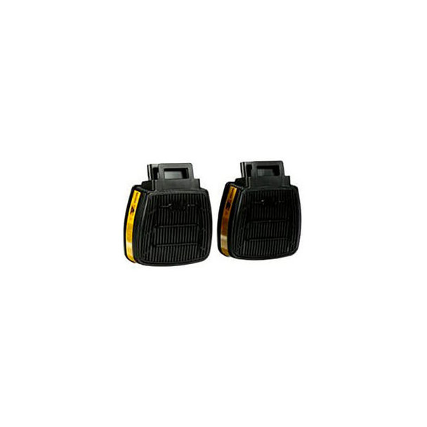 3M Secure Click Organic Vapor/Acid Gas Cartridge D8003 For NIOSH Secure Click Fa