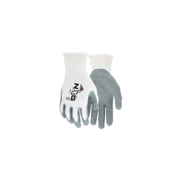 Foam Nitrile Coated Gloves MEMPHIS GLOVE 9674L 12 Pairs