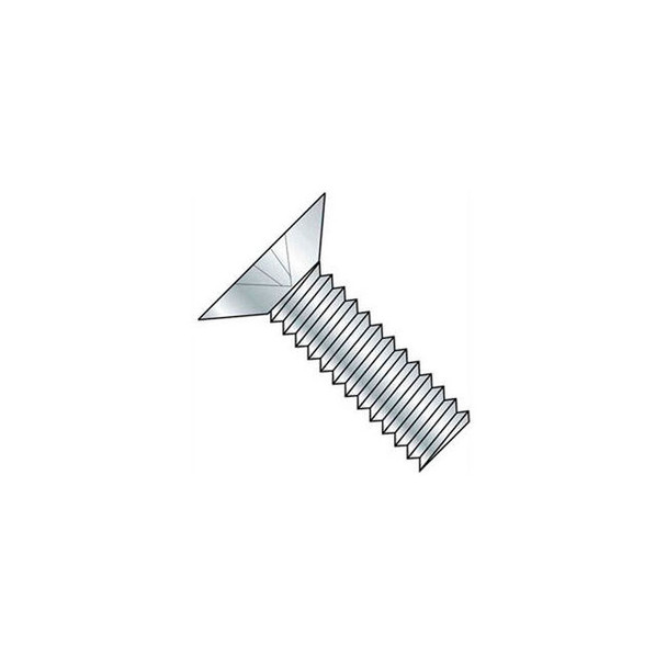 8-32 x 1/2"" Machine Screw - Phillips Flat Head - Steel - Zinc Plated - Pkg of 1