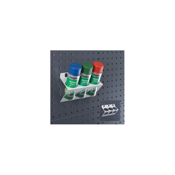 Bott 14021055.16 3 Position Aerosol Can Holder For Perfo Panels 9"" Wide
