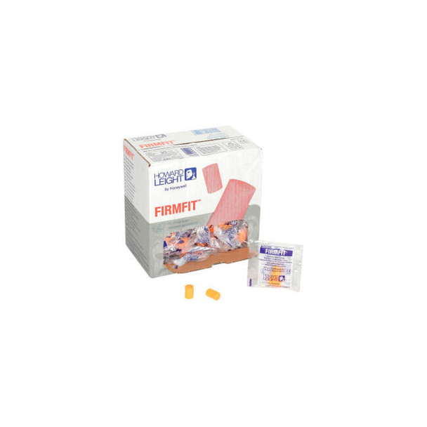 Howard Leight FF-1 FirmFit Ear Plugs Disposable NRR 30 Uncorded 200 Pairs/Box