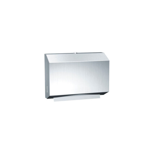 ASI Compact Folded Paper Towel Dispenser Stainless Steel