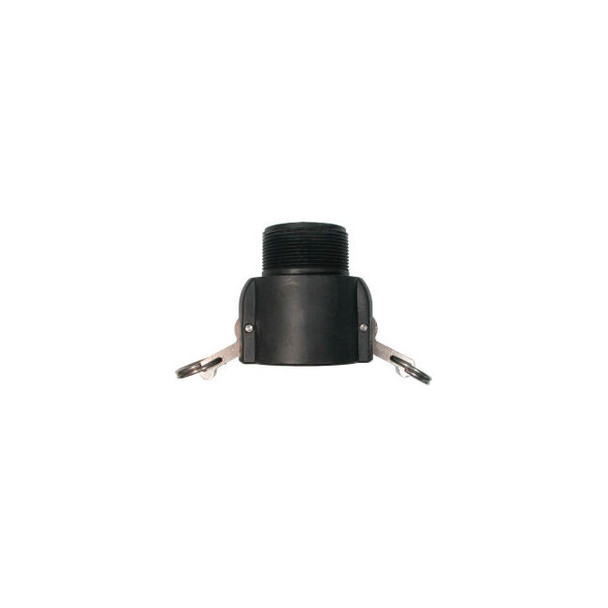 2"" Polypropylene Camlock Fitting - Female Coupler x MPT Thread