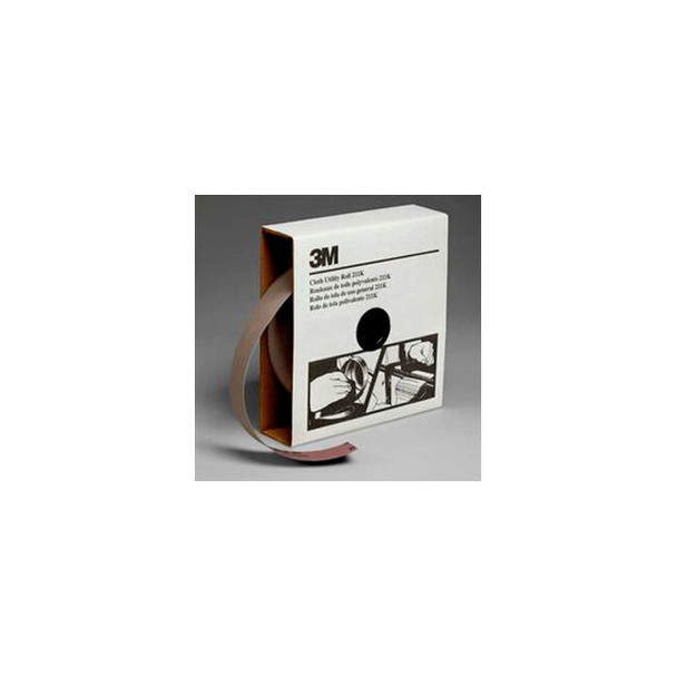 3M Utility Cloth Roll 1-1/2 W x 50 Yd Aluminum Oxide 80 Grit
